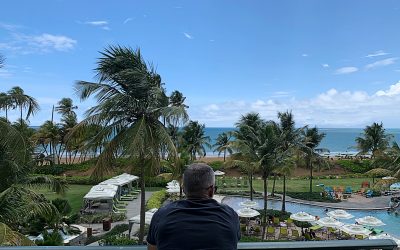 Looking out to sea